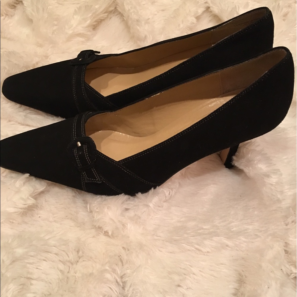 Women's heels size 9 black Karen Scott