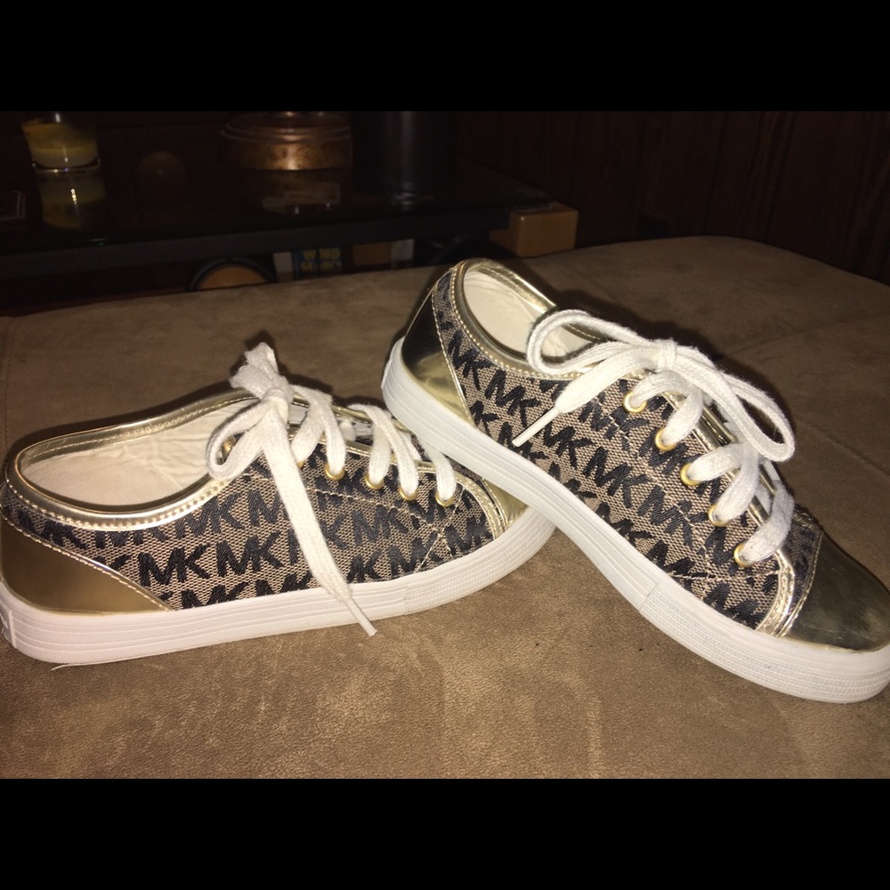 Michael Kors tennis shoes (kids size 1)