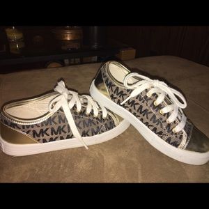 Michael Kors tennis shoes (kids size 1)
