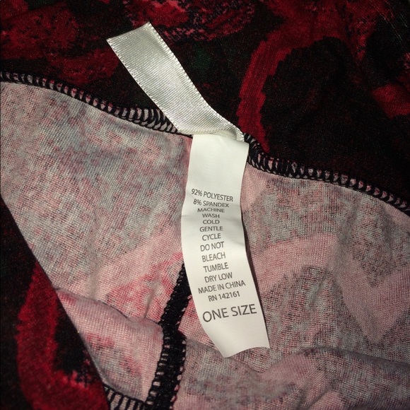 📦 SOLD EBAY 📦 Lularoe Leggings Hearts & Roses - Picture 6 of 6