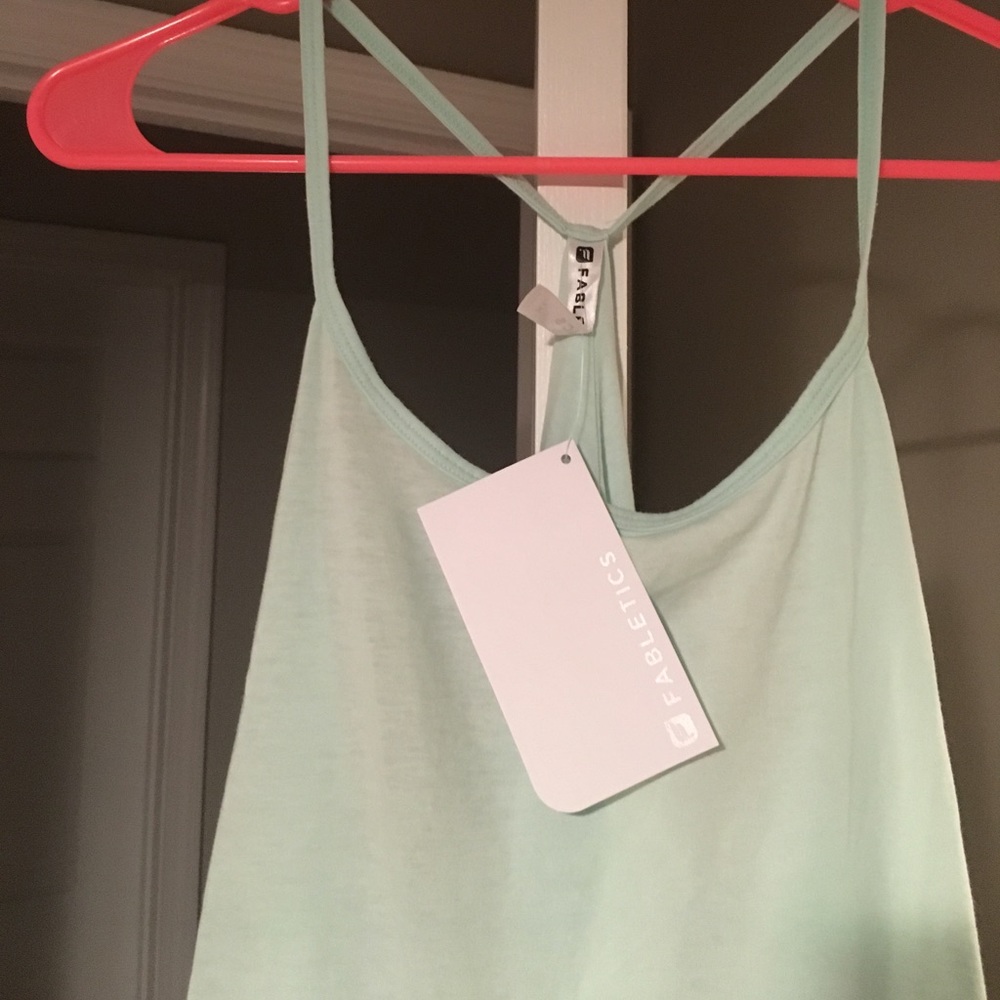 New xl fabletics tank mint color