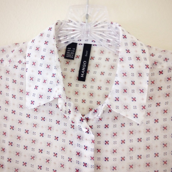 ❣️Mango button down blouse! - Picture 2 of 4