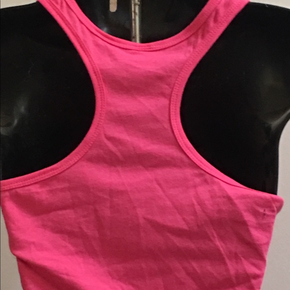 Pink Razor Back Tank NWT - Picture 2 of 3