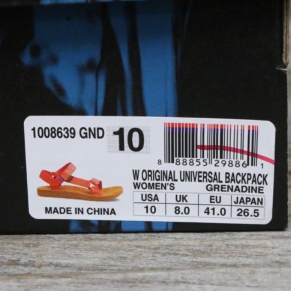 Teva Original Universal Backpack Grenadine Sandals - Picture 6 of 6