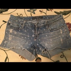 Jean cut off shorts