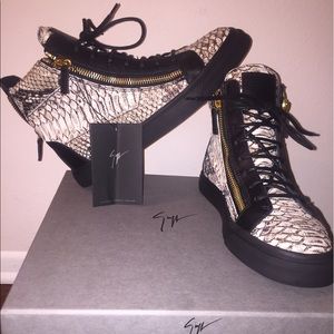 GIUSEPPE ZANOTTI 🔥 Brand New! Hightop Snake 🐍