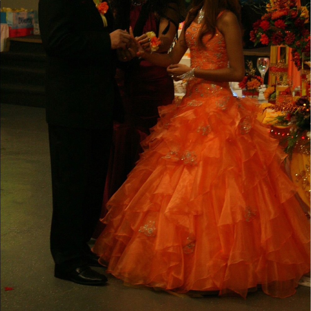 CUSTOM MADE SWEET 16 GOWN