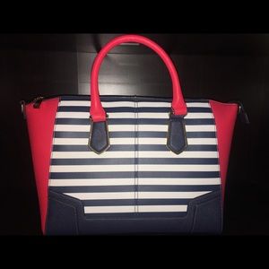 Aldo Bremmer Red, White & Blue stripped bag