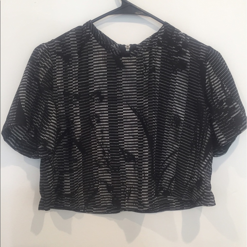 Silence + Noise crop top