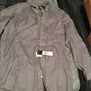 Ralph Lauren Shirt Royal Blue / White