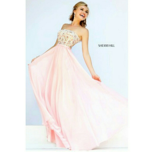 Sherri Hill Prom Dress - Prom Gown Style 8549 - Picture 4 of 5