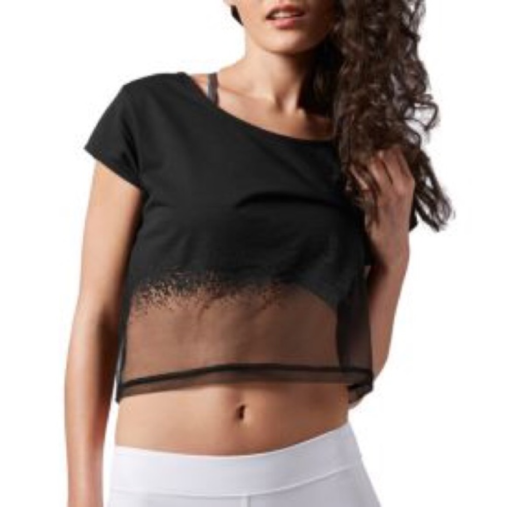 Reebok Sheer Workout Crop Top