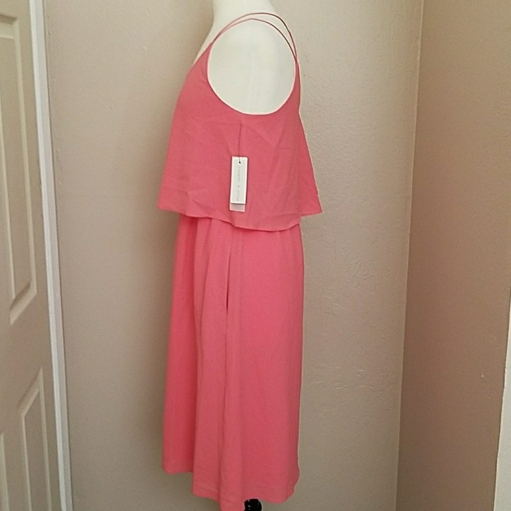 ✔SALE✔ 💮 COOPER & ELLA PINK POPPY DRESS - Picture 5 of 7
