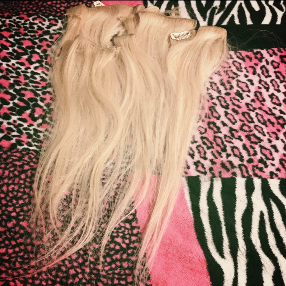 Blonde Extensions