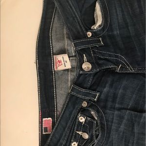 true religion wide leg jeans