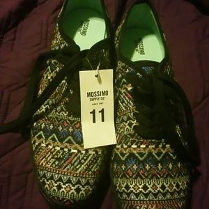 Mossimo tapestry print canvas shoes