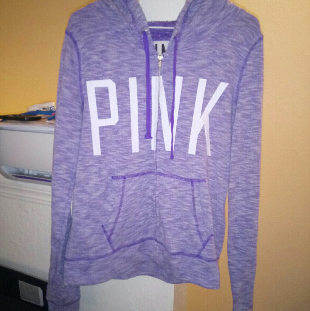 Pink hoodie