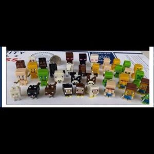 36 PIECE MINECRAFT MINI FIGURES