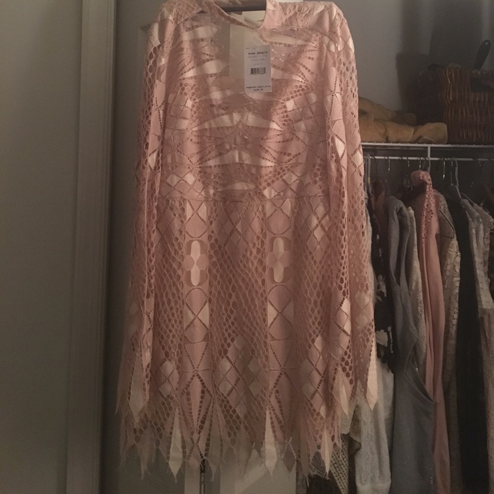 NWT Free People ivory comb Dress