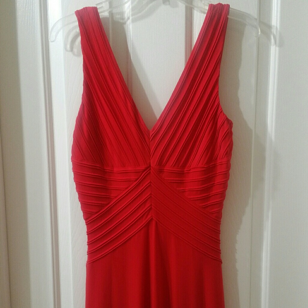Calvin Klein red dress