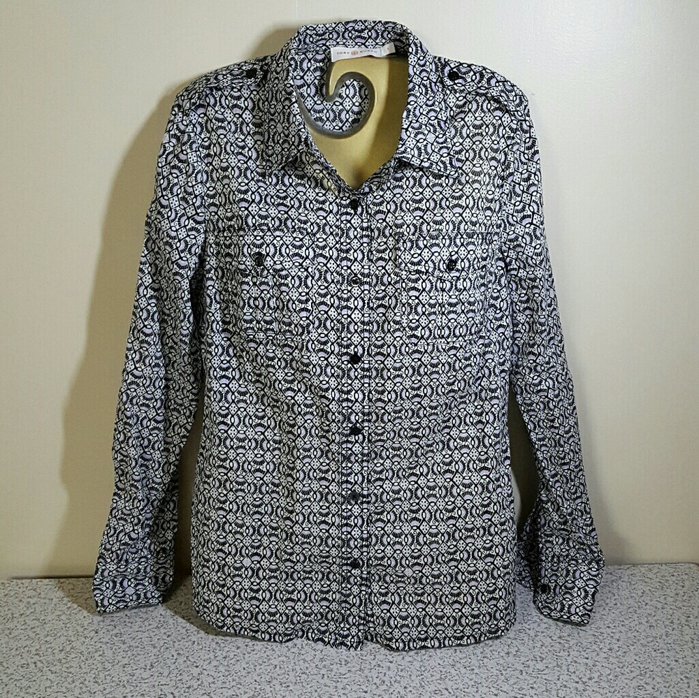 Tory Burch long sleeved blouse