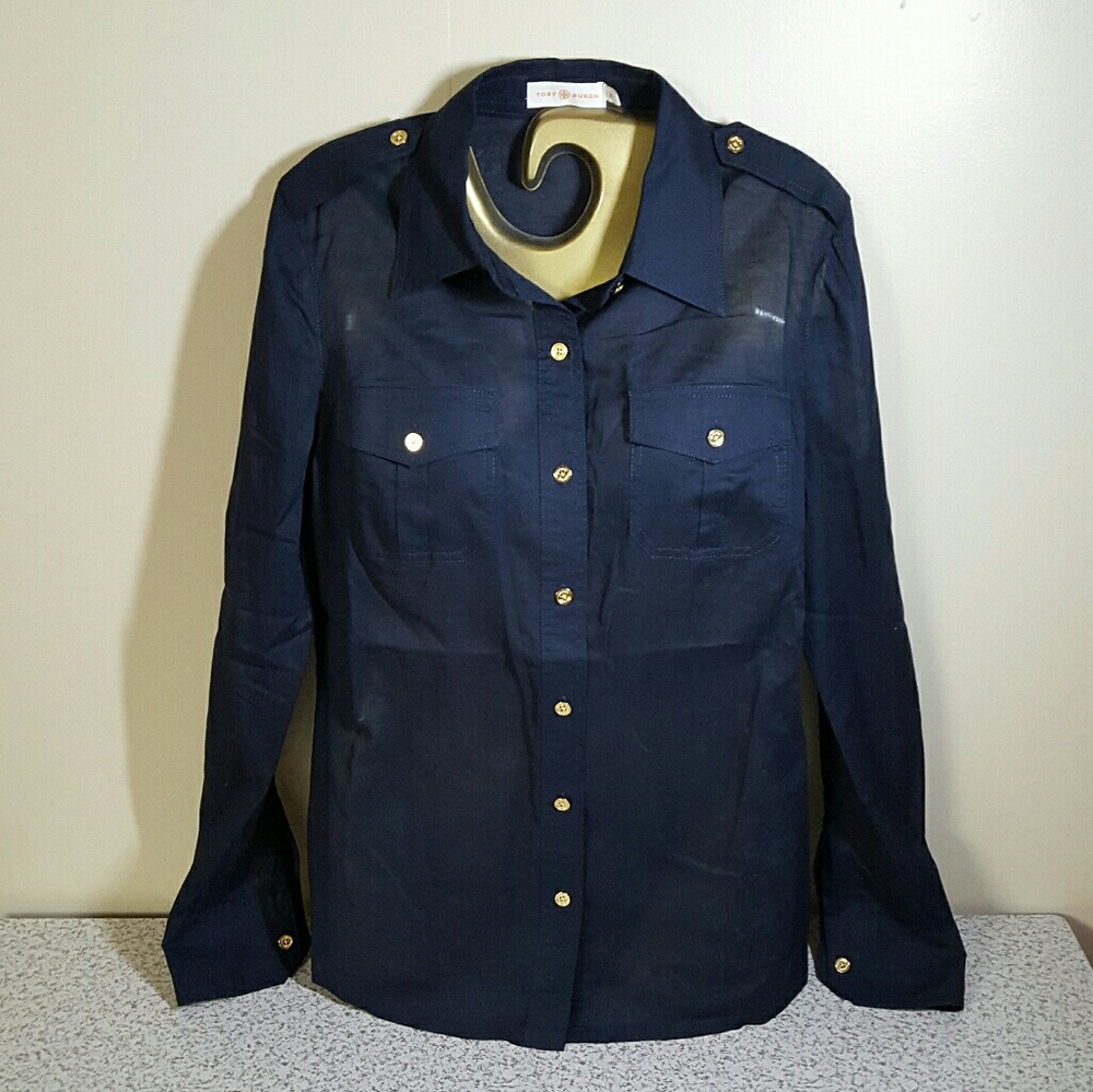 Tory Burch long sleeved blouse