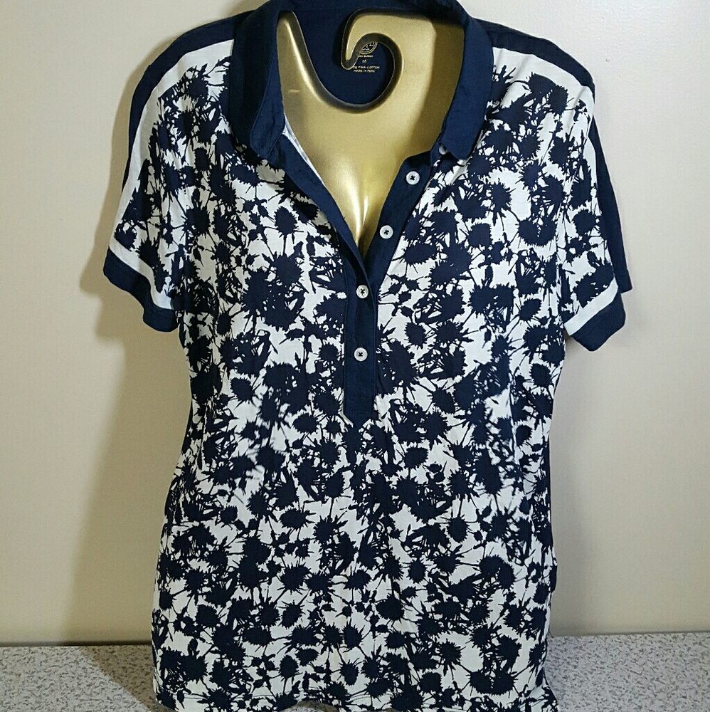Tory Burch short sleeved blouse
