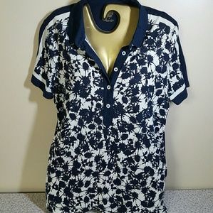Tory Burch short sleeved blouse
