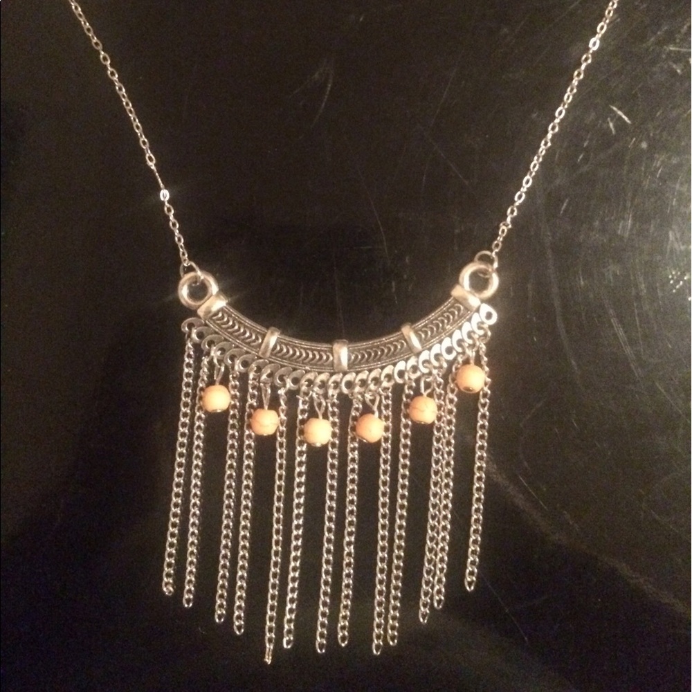 (4 for $20) brand new short orange necklace