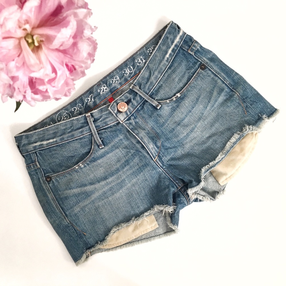 ✨SALE✨Earnest Sewn Denim Cutoff Shorts 25