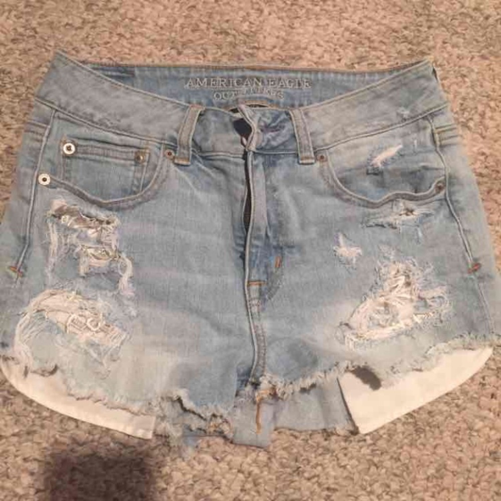 American Eagle Distressed Shorts