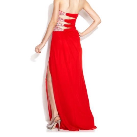 Red Prom Dress - Picture 3 of 3