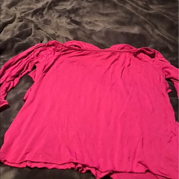 🌴🌴 Pink Ruffle Top - Picture 4 of 5