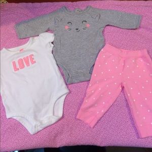 Carter's 3 piece set