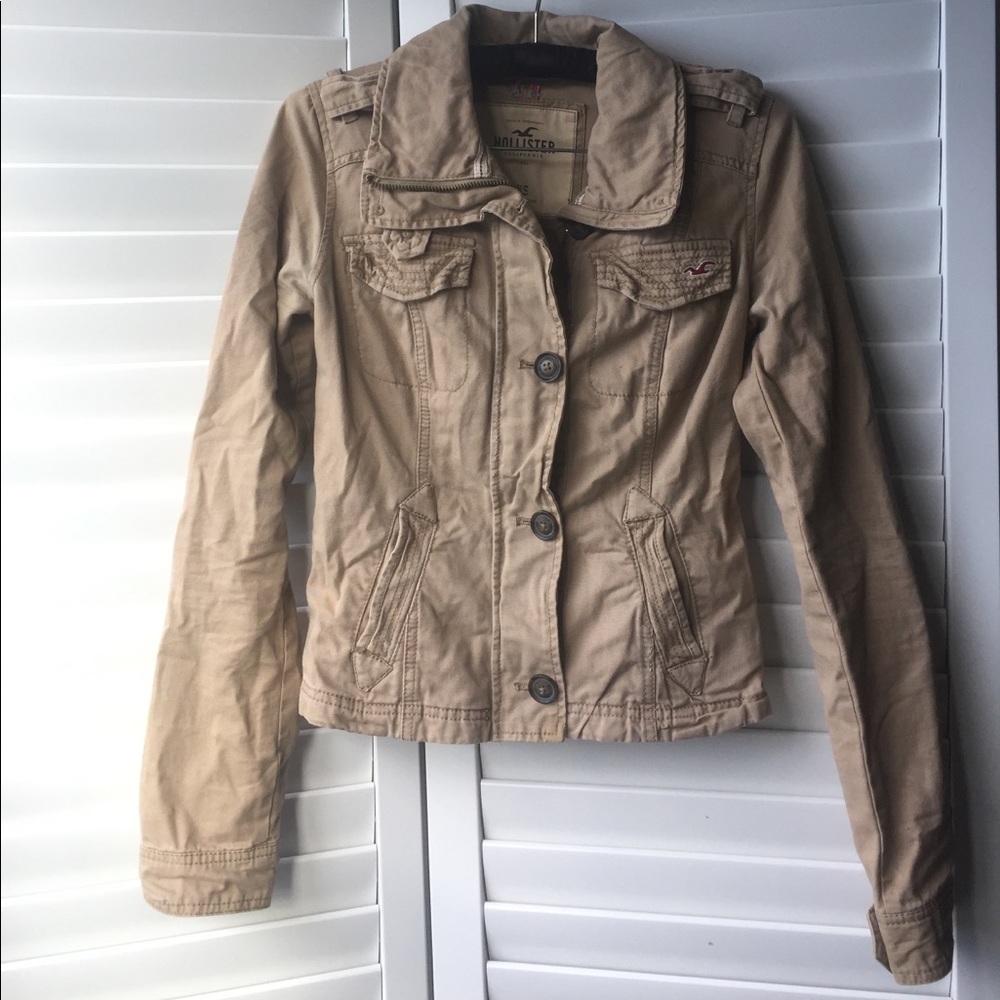 Hollister Khaki Jacket
