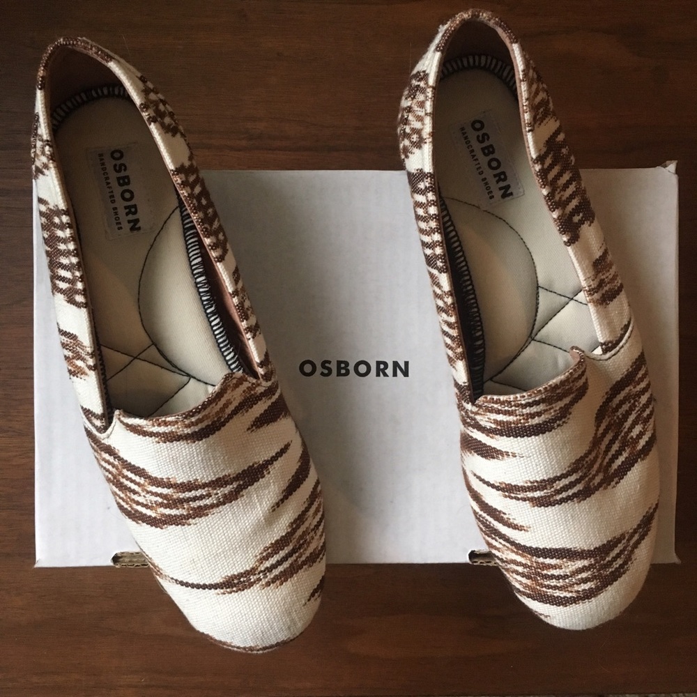 Osborn Handmade Ikat Fletching Loafers