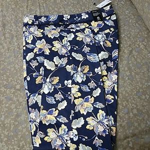 Beautiful multi color flower pants