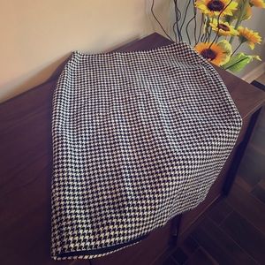 Ralph Lauren houndstooth skirt