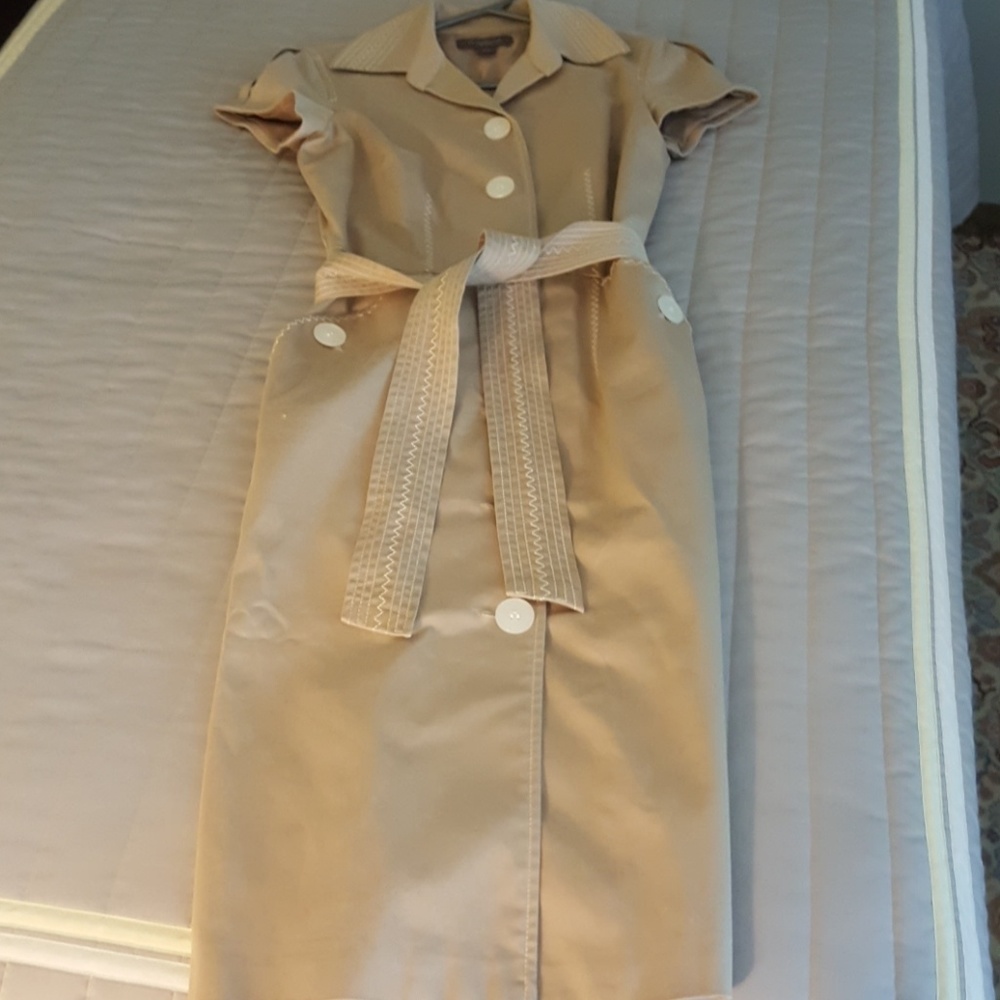 Liz Claiborne khaki dress