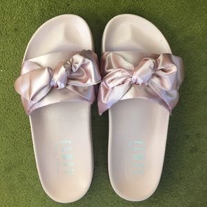 FENTY PUMA by Rihanna Satin Bow Slides