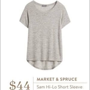 Stitchfix item! Market & Spruce high-low tee!