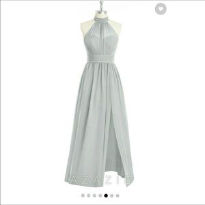 Size 10 bridesmaid/formal dress grey/silver