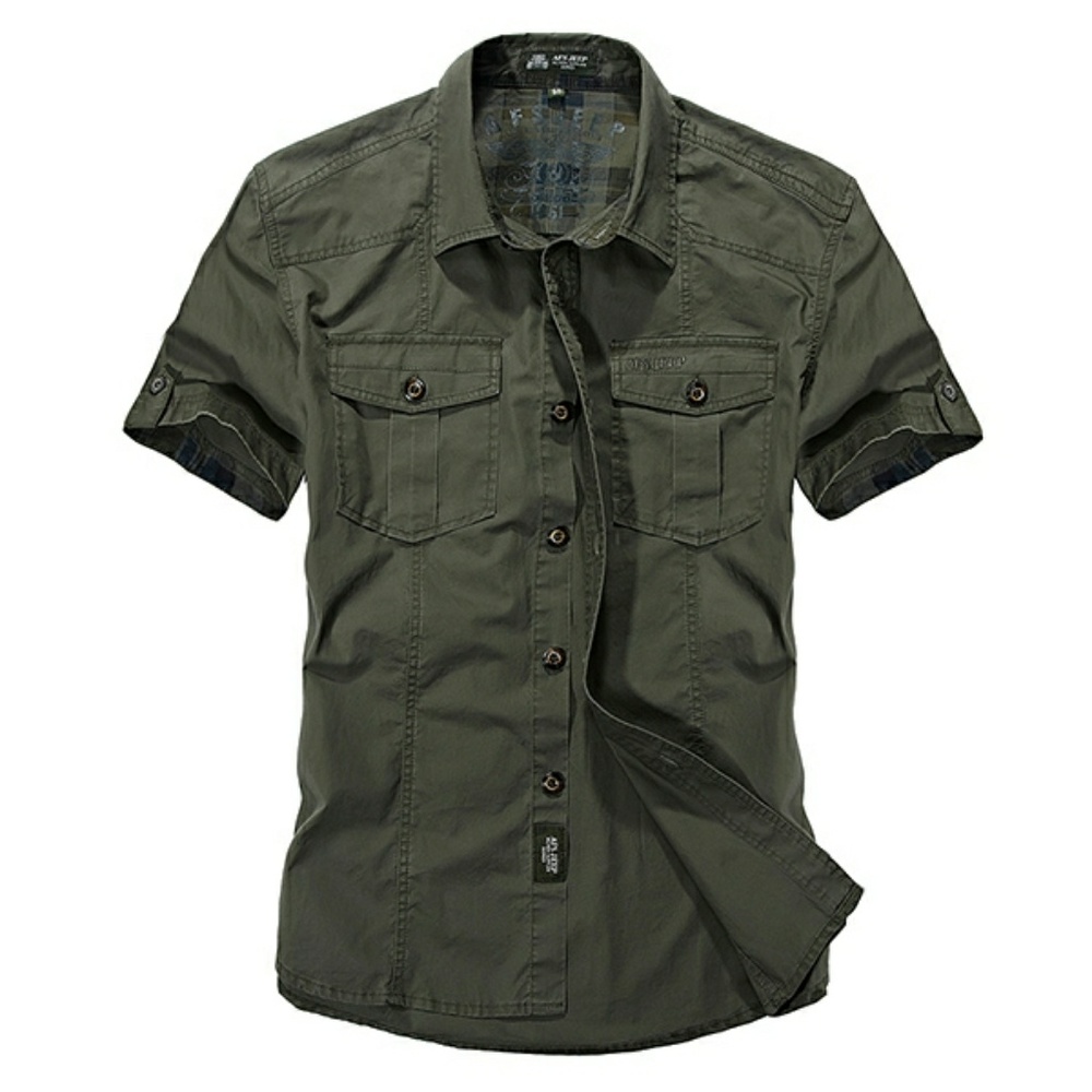 AFSJEEP Outdoor Sport Cotton Breathable Multi Pock