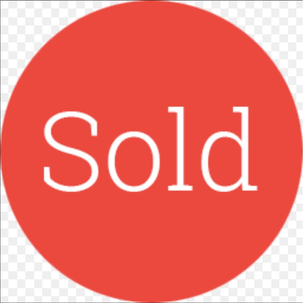 EVERYTHING AFTER THIS POINT HAS BEEN SOLD