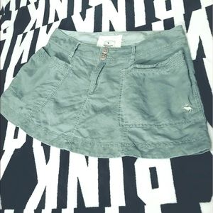 Abercrombie & Fitch - Skirt - Size 4 - Camo Green