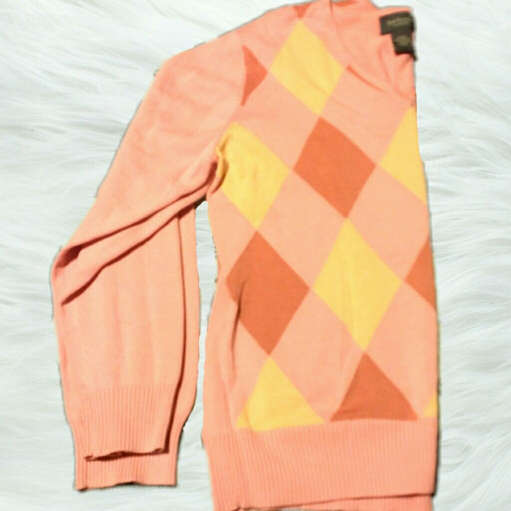 Color block sweater