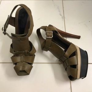 Marni platform heels, size 38