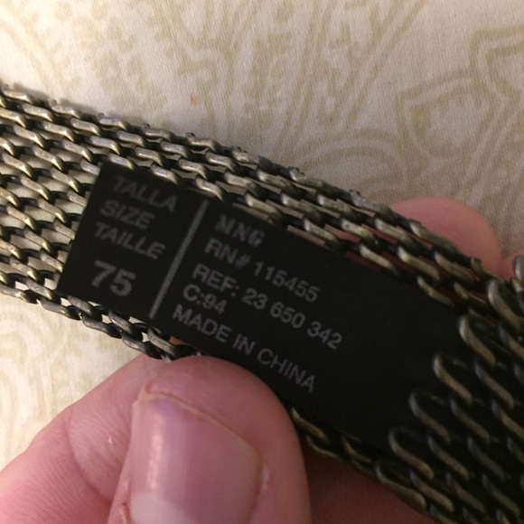 Metal chain belt - Picture 4 of 4