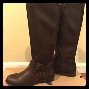 Brown Riding Boots NWT IN BOX
