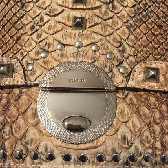 Authentic NWT- Prada Python Snakeskin Purse - Picture 3 of 5